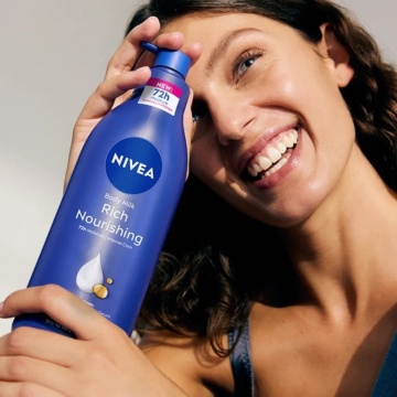 Lotiune de corp Nivea Rich Nourishing, 400 ml, cu pompita [0891] - Img 2