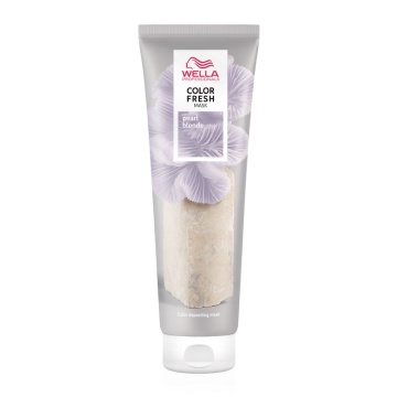 Masca de par nuantatoare Wella Professionals Color Fresh Mask Pearl Blonde pentru par blond, 150 ml