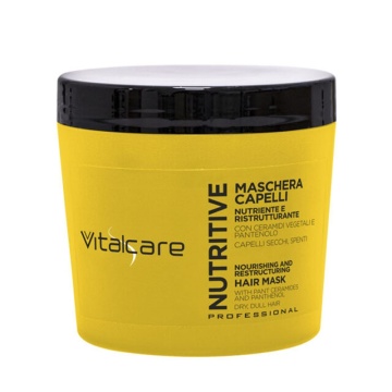 Masca restructuranta pentru par uscat si tern Vitalcare Nutritive, 500 ml [5420] - Img 7