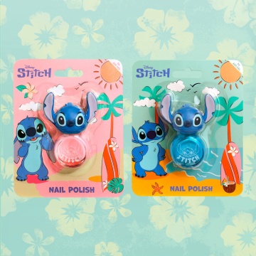Oja de unghii roz deschis cu capac 3D Angel Stitch Air-Val, 8 ml [8487] - Img 2