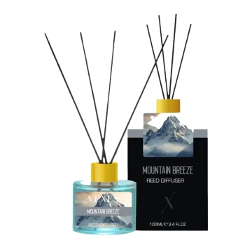 Parfum pentru camera cu betisoare Vexes Reed Diffuser Mountain Breeze, 100 ml [7140]