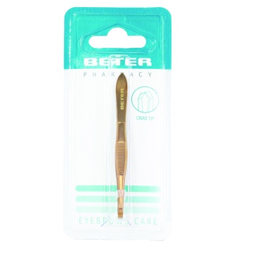 Penseta aurie cu varf crab Beter Pharma [9829] - Img 3