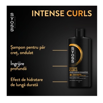 Sampon Intense Curls, 440ml, Syoss 7517 - Img 2