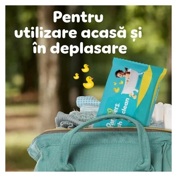 Servetele umede Fresh Clean, 80 buc, Pampers [7598] - Img 4