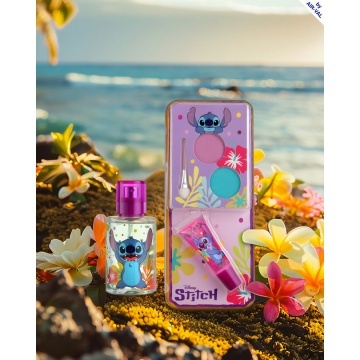 Set cadou Air-Val Stitch cu apa de toaleta 30 ml, luciu buze si fard de ochi pentru copii [5806] - Img 2