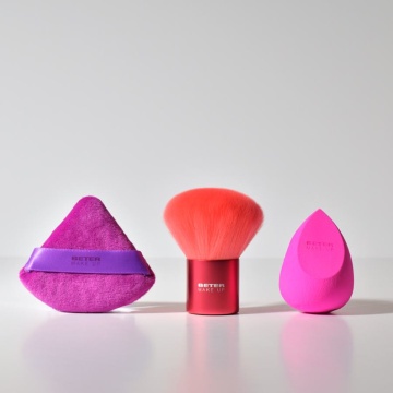 Set cadou cu pensula, burete si aplicator pentru pudra Beter Unique Glow Touch Up [0861] - Img 2
