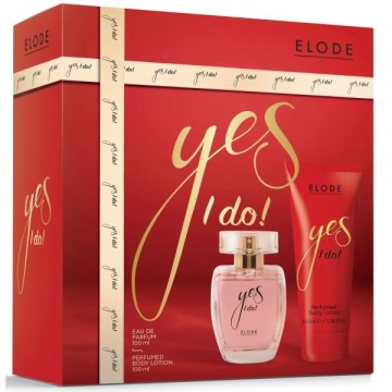 Set cadou Elode Yes I Do cu apa de parfum 100 ml si lotiune de corp, XS25 [5420/3022]