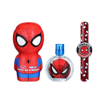 Set cadou pentru copii Air-Val Spiderman cu bratara, apa de toaleta 50 ml si gel de dus + sampon 400 ml [5899] - Img 2