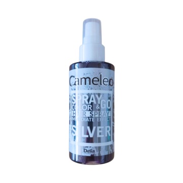 Spray gri pentru par Cameleo Go Silver, 150 ml [0327]