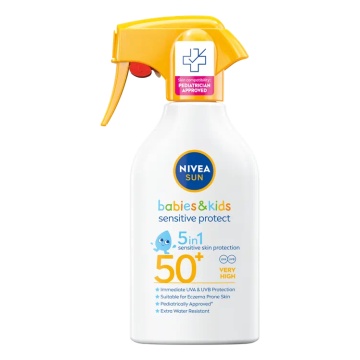 Spray Nivea Sun Kids si Babies Sensitive Protect FPS50 +, 270 ml [4959]
