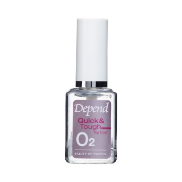 Top coat rapid si rezistent Depend O2, 11 ml, [8471/8600] - Img 2