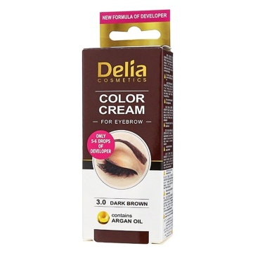 Ulei Delia Sprancene Argan Dark Brown 3,0, 15 ml [3691]