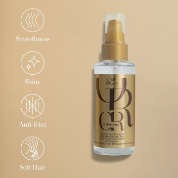 Ulei pentru stralucire Oil Reflections Luminous Smoothening Oil pentru toate tipurile de par, 100 ml, Wella Professionals - Img 7