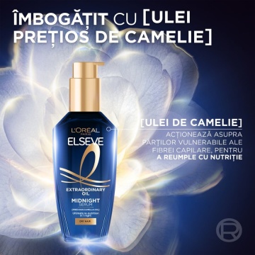 Ulei ser extraordinar Elseve Midnight Serum, 100 ml [5763] - Img 4