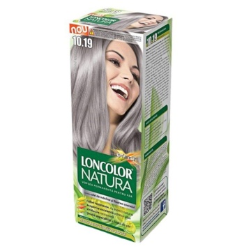 Vopsea de par Loncolor Natura 10,19 Blond Argintiu