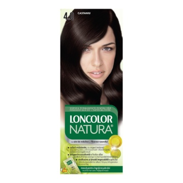 Vopsea de par Loncolor Natura 4,0 Castaniu - Img 2
