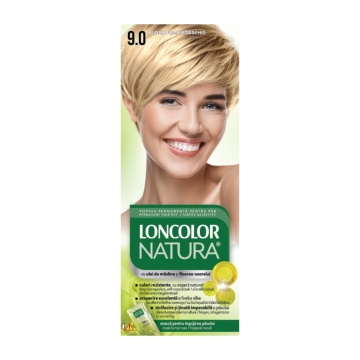 Vopsea de par Loncolor Natura 9,0 Blond Foarte Deschis