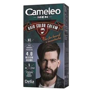Vopsea de par pentru barbati Cameleo 4,0 Brown[5846]