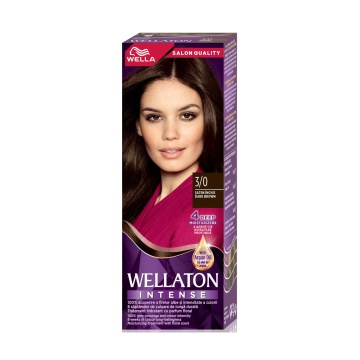 Vopsea de par Wellaton saten inchis 3/0