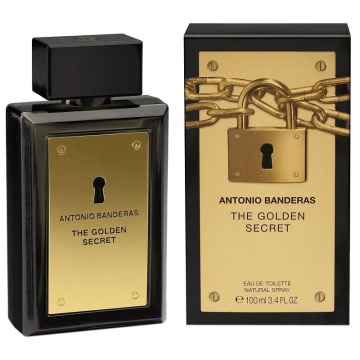 Apa de toaleta Antonio Banderas Golden Secret pentru barbati, 100 ml [100]