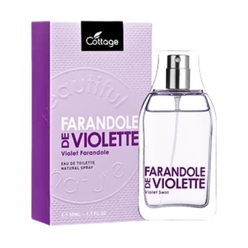 Apa de toaleta Cottage Violet Swirl, 50 ml [8015]