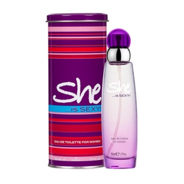 Apa de toaleta She Is Sexy, 50 ml [0393]