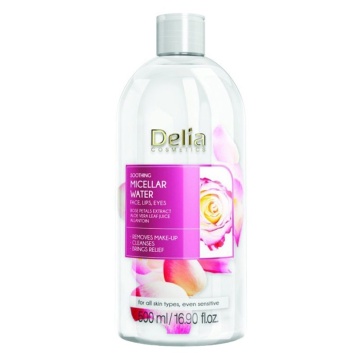 Apa micelara cu extract de trandafiri Delia Soothing Rose, 500 ml [2988]
