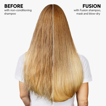 Balsam de reparare pentru par deteriorat, Fusion Wella Professionals, 1000 ml - Img 6