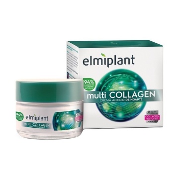 Crema de noapte pentru fata Elmiplant Multi Collagen, 50 ml [9545]