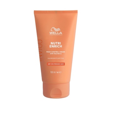 Crema hidratanta fara clatire Invigo Nutri-Enrich Frizz Control pentru par uscat, 150 ml, Wella Professionals