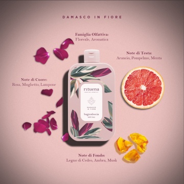 Gel de dus Rituena Damasco In Fiore, 400 ml [3105]