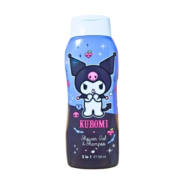 Gel de dus si sampon 2 in 1 pentru copii Air-Val Kuromi, 500 ml [5943] - Img 2