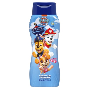 Gel de dus si sampon pentru copii 2 in 1 Air-Val Paw Patrol, 500 ml [4441]