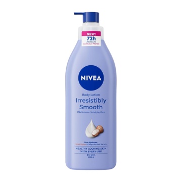 Lotiune de corp Nivea Irresistibly Smooth, 400 ml, cu pompita [8871]