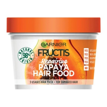 Masca pentru par Fructis Papaya Hair Food, 390 ml [7492]