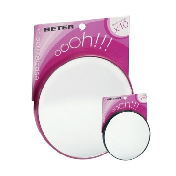 Oglinda cosmetica cu ventuze Beter 10x Macro Oooh! [6085]