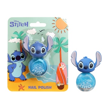Oja de unghii albastru cu capac 3D Angel Stitch Air-Val, 8 ml [7893] - Img 2