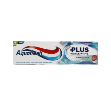 Pasta de dinti Aquafresh Plus Visible White, 75 ml [0360]
