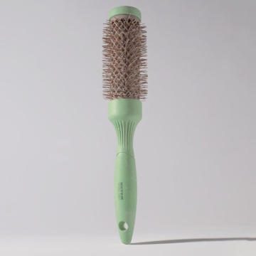 Perie termica rotunda pentru par din ceramica si fibra naturala Beter 32mm [3002] - Img 3