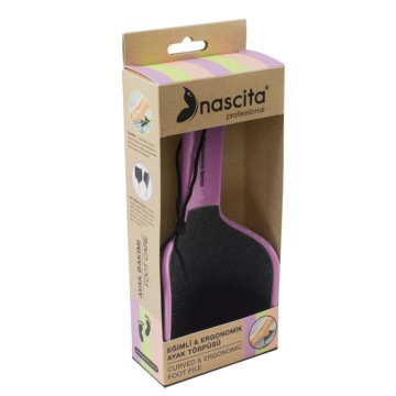 Pila pentru unghii Nascita Pila Picioare Curbata Color [9677]