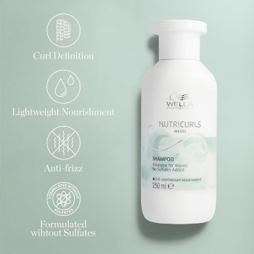 Sampon Nutricurls Waves pentru par ondulat, 250 ml, Wella Professionals - Img 4