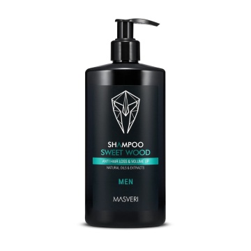 Sampon pentru barbati contra caderii parului si volum Masveri Men, 250 ml [5052]