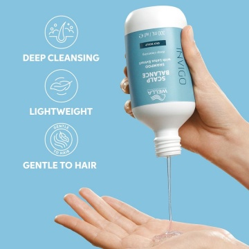 Sampon pentru curatare profunda scalp si par Invigo Scalp Balance Deep Cleansing, 300 ml, Wella Professionals - Img 4