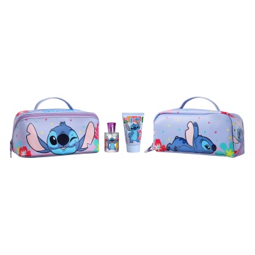 Set cadou Air-Val Stitch cu apa de toaleta 50 ml, gel de dus 100 ml si borseta copii [5790]