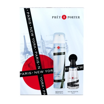 Set cadou cu apa de toaleta 50 ml si deodorant 200 ml Pret-A-Porter XS25 [6968]