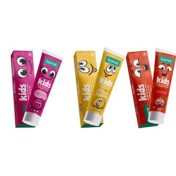 Set cadou cu pasta de dinti pentru copii Banat Kids 50 ml, 1+1, 2 bucati [0604]