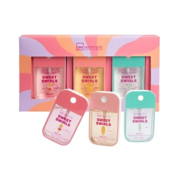 Set cadou Sweet Swirls Body Mist Sweet Essence IDC Institut, 3X50ml [7221]