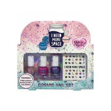 Set cadou You Go Girl cu 3 oje si stikere decorative unghii Vya043 [2084]