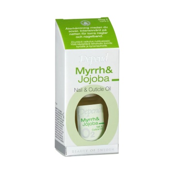 Ulei pentru cuticule si unghii cu smirna si jojoba Depend O2, 11 ml [8662/8532]