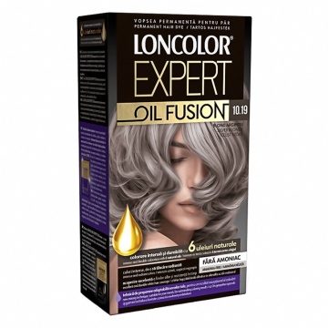 Vopsea de par Loncolor Expert Oil Fusion 10,19 Blond Argintiu